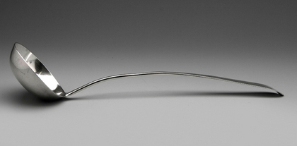 Scottish Provincial Silver Soup Ladle - John Heron, Greenock